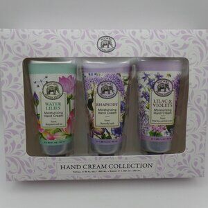 MICHEL DESIGN WORKS Hand Cream Collection Trio Water Lilies-Rhapsody-Lilac-NIB
